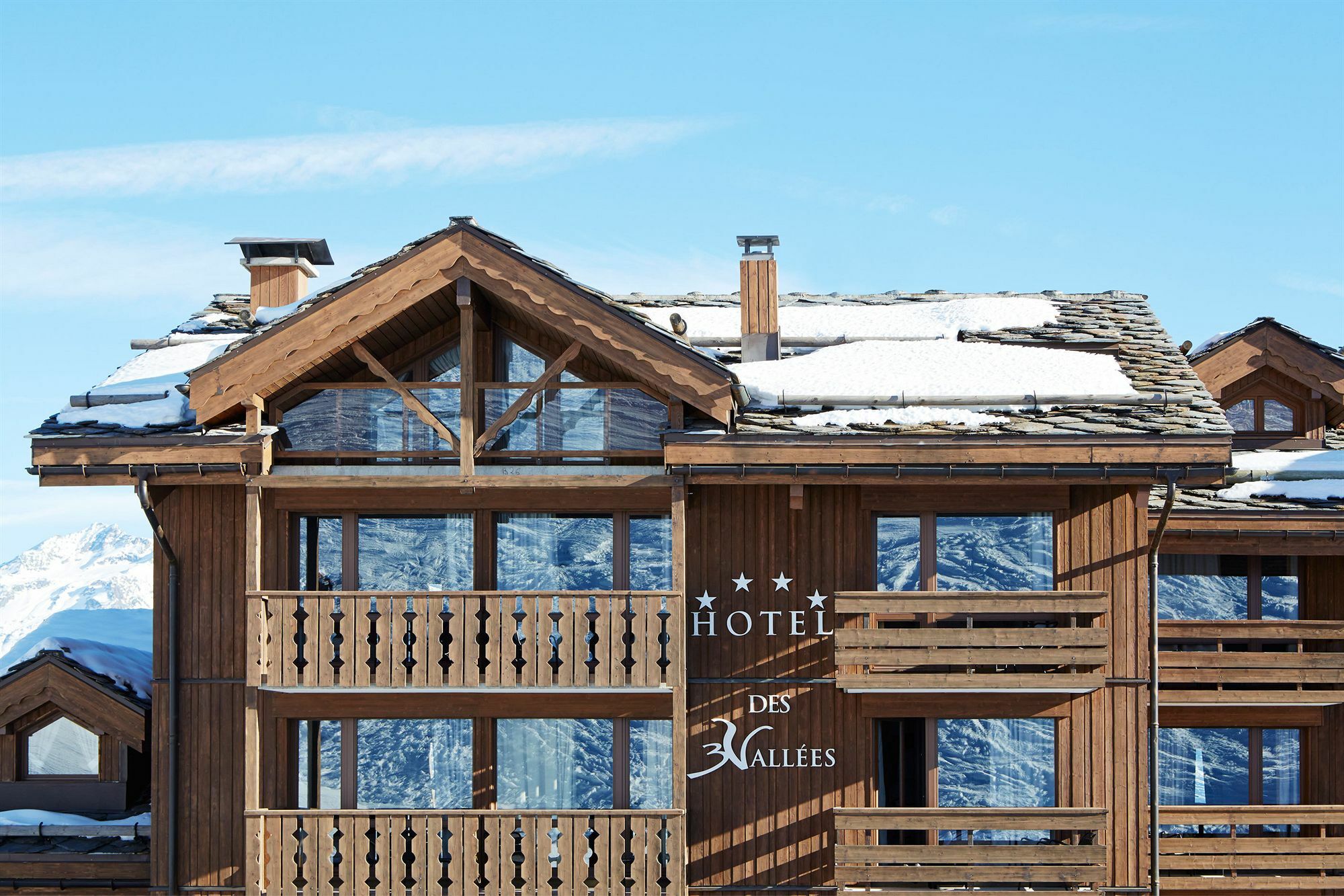 Hotel Des Trois Vallees كورشوفيل المظهر الخارجي الصورة