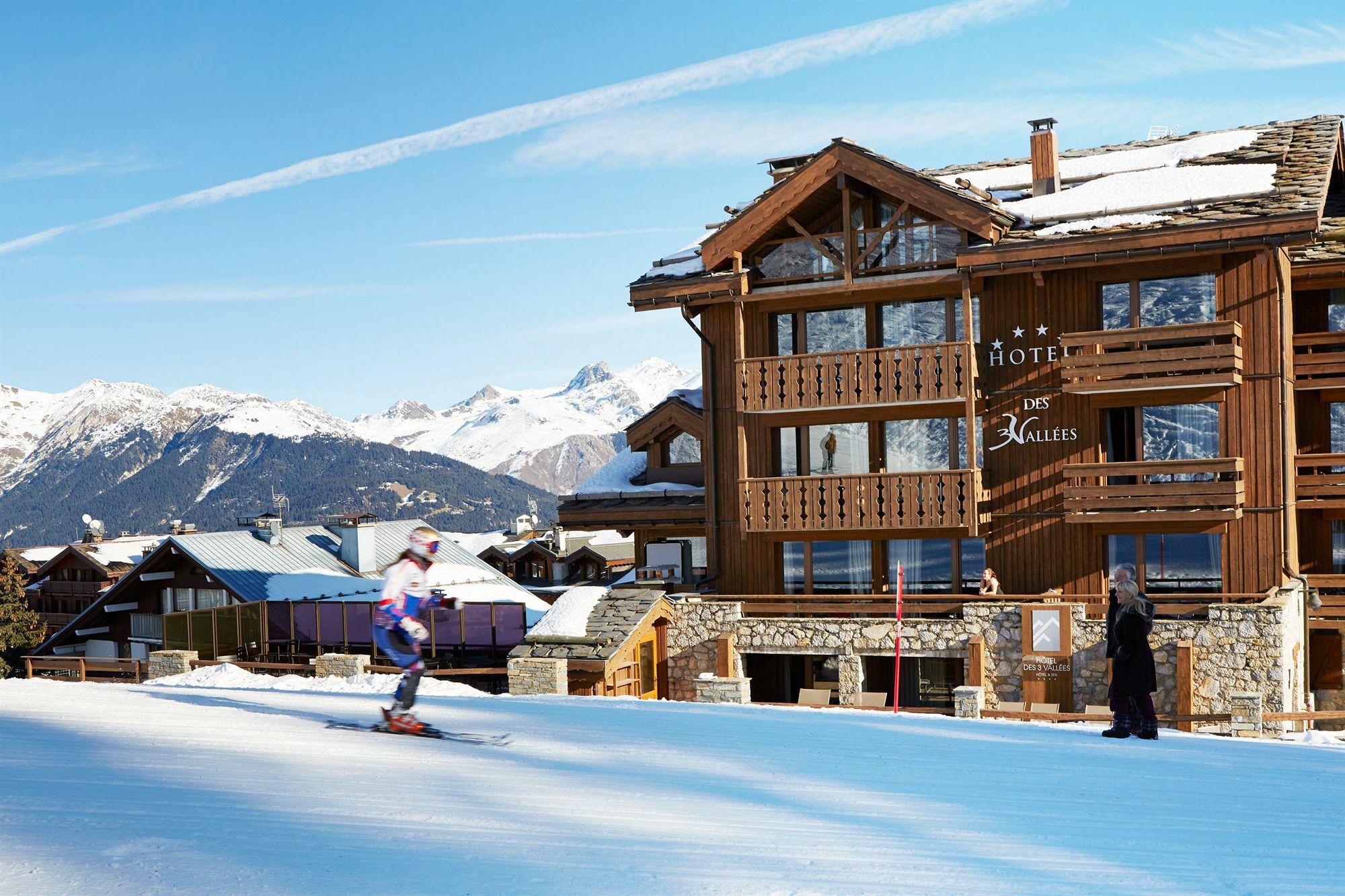Hotel Des Trois Vallees كورشوفيل المظهر الخارجي الصورة